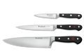 Wüsthof Messerset 3-teilig 'Classic Black' (mit Fleischmesser)