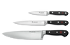 Messerset 3-teilig ‚Classic Black‘ (mit Fleischmesser)