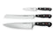 Wusthof Classic Black Messenset 3-delig