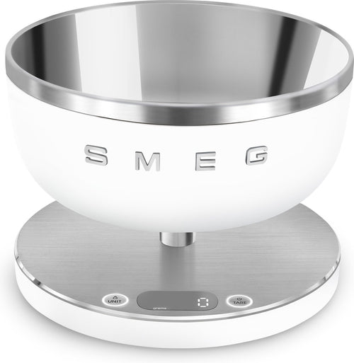 Smeg Digitale Küchenwaage 'Mattweiß'