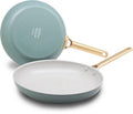 Greenpan Bratpfannenset 20/28 cm 'Padova Skyblue'