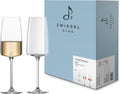 Zwiesel Champagnergläser, 2 Stück, 0,39 l, Farbe „Vivid Senses Light &amp; fresh 77“