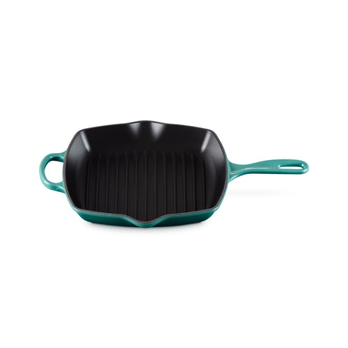 Le Creuset Grillpfanne Quadratisch 26x26cm Grillit® 'Bleu Riviera'
