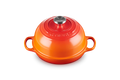 Le Creuset Brotform Signature „Orangerot“ Ø 24 cm / 1,6 l