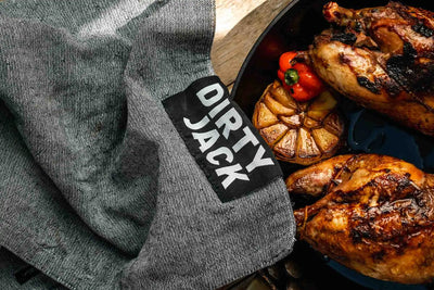 Dirty Jack Kochtuch Holzkohle 'Black Label'