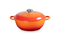 Le Creuset Marmite Schmortopf mit hohem Deckel Signature „Orange Red“ Ø 26 cm / 4,1 l