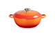 Le Creuset Marmite Schmortopf mit hohem Deckel Signature „Orange Red“ Ø 26 cm / 4,1 l