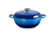 Le Creuset Marmite Braadpan Hoge deksel Signature 'Azure' Ø26cm / 4.1L