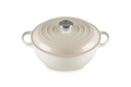 Le Creuset Marmite Schmortopf mit hohem Deckel, Signature „Meringue“, Ø 26 cm / 4,1 l