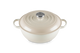 Le Creuset Marmite Schmortopf mit hohem Deckel, Signature „Meringue“, Ø 26 cm / 4,1 l
