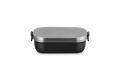 Le Creuset Lunchbox 22x15cm Mat Zwart 'On The Go'