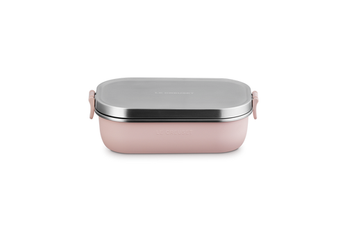 Le Creuset Lunchbox 22x15cm Muschelrosa 'On The Go'