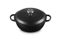 Le Creuset Marmite Schmortopf mit hohem Deckel Signature „Matt Schwarz“ Ø 26 cm / 4,1 l