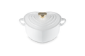 Le Creuset Heart Signature „Weißer“ Schmortopf Ø 20 cm / 1,9 l