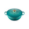 Le Creuset Marmite Braadpan Signature 'Bleu Riviera' Ø26cm / 4.1L