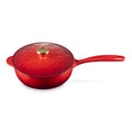 Le Creuset Steelpan 'Holly Kersenrood' Ø21cm / 2L
