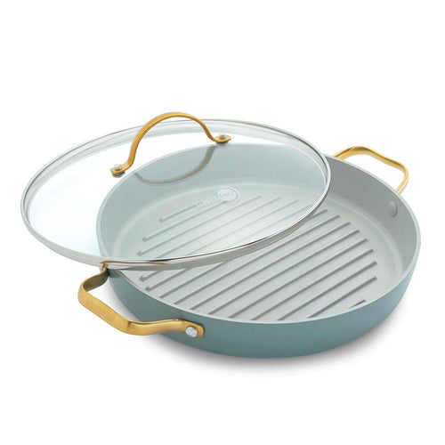 Greenpan Grillpfanne Ø28cm 'Padova Skyblue'