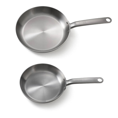 Skottsberg Bratpfannenset 24/28 cm 'Edelstahl'