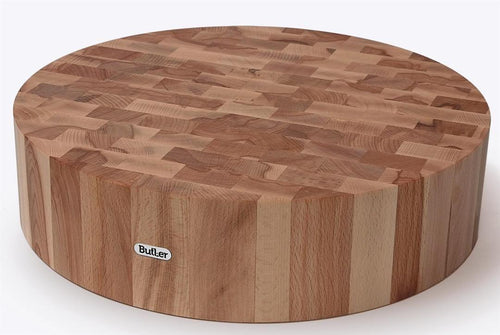 Butler Hackblock, Buchenkopf, Ø 40 x 10 cm
