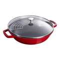 STAUB Wok mit Glasdeckel Ø30cm / 4,19L