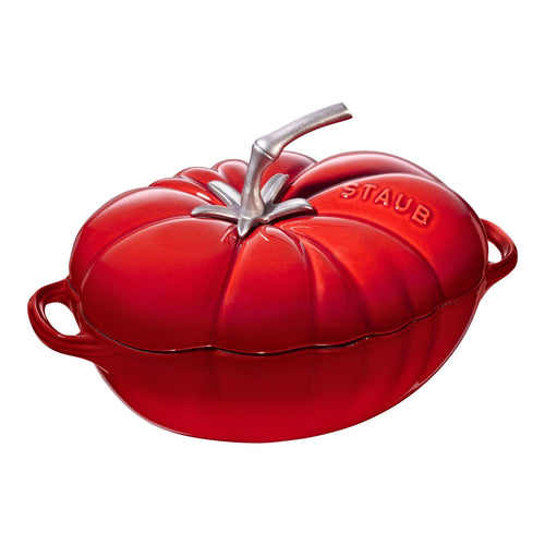STAUB Gusseisen-Bräter Tomate Ø25cm / 3L 'La Cocotte'