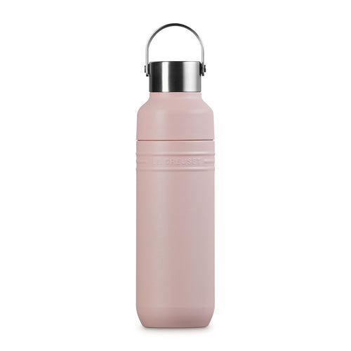 Le Creuset Drinkfles 500ml Shell Pink 'On The Go'