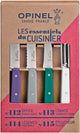 Opinel Les Essentials 4-delig messensetje Art Deco