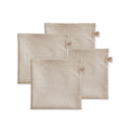 Walra Servietten, 4 Stück, 40 x 40 cm, Farbe „Lovely Linen“, Natur