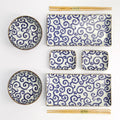 Tokyo Design Studio Sushi-Geschenkset „Ten Karakusa“, 8-teilig / für 2 Personen