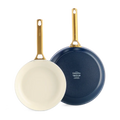 Greenpan Bratpfannenset 20/26 cm 'Padova Oxford Blue'
