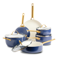 Greenpan Pfannenset, 10-teilig, „Padova Oxford Blue“