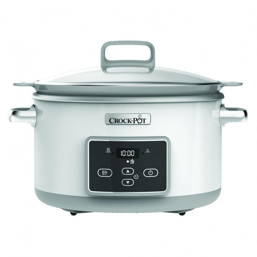 Crockpot Slowcooker Wit Duraceramic Sauté 5L