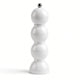 Addison Ross Peper- of Zoutmolen 'Bobbin' Wit 24cm