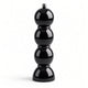 Addison Ross Peper- of Zoutmolen 'Bobbin' Zwart 24cm