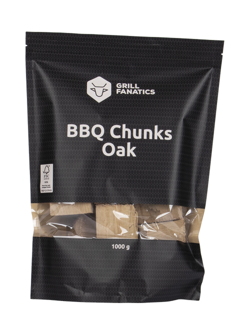 Grill Fanatics BBQ Chunks Eiche 1kg