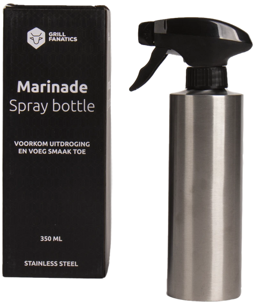 Grill Fanatics Marinade-Sprühflasche Edelstahl 350ml