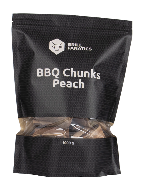 Grill Fanatics BBQ Chunks Pfirsich 1kg