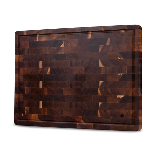 SOPHIOR Snijplank Acacia Groot - 42x30x2,5 met Sapgeul
