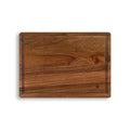 SOPHIOR Schneidebrett aus Akazienholz mit Saftrille 35x25x2,5cm