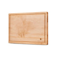 SOPHIOR Schneidebrett aus Ahornholz mit Saftrille - Medium 35x25x2,5cm
