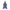 VAAT Amsterdam Thee- en keukenhanddoek giftset 'pied-de-poule denim/blue'