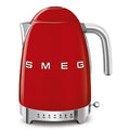 Smeg Wasserkocher mit variabler Drehzahl, 1,7 l, „Rot“, KLF04RDEU