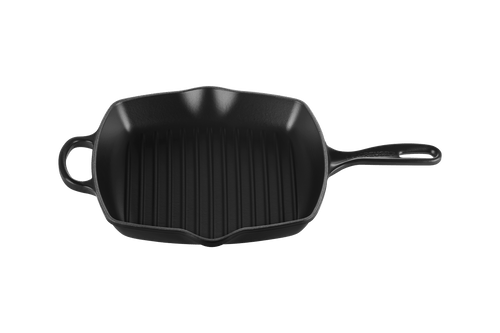 Le Creuset Grillpfanne quadratisch 26x26cm Grillit® 'Matt Black'