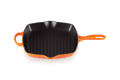Le Creuset Quadratische Grillpfanne 26x26cm Grillit® 'Orange Red'