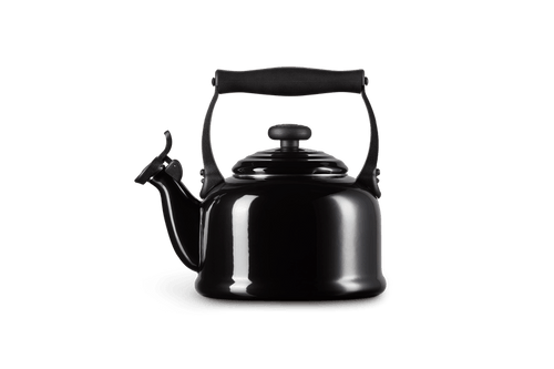 Fluitketel 2,1L Tradition 'Ebbenzwart' van Le Creuset