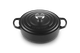 Le Creuset Schmorpfanne / Sauteuse Round Signature Ø24cm / 3,4L 'Mattschwarz'