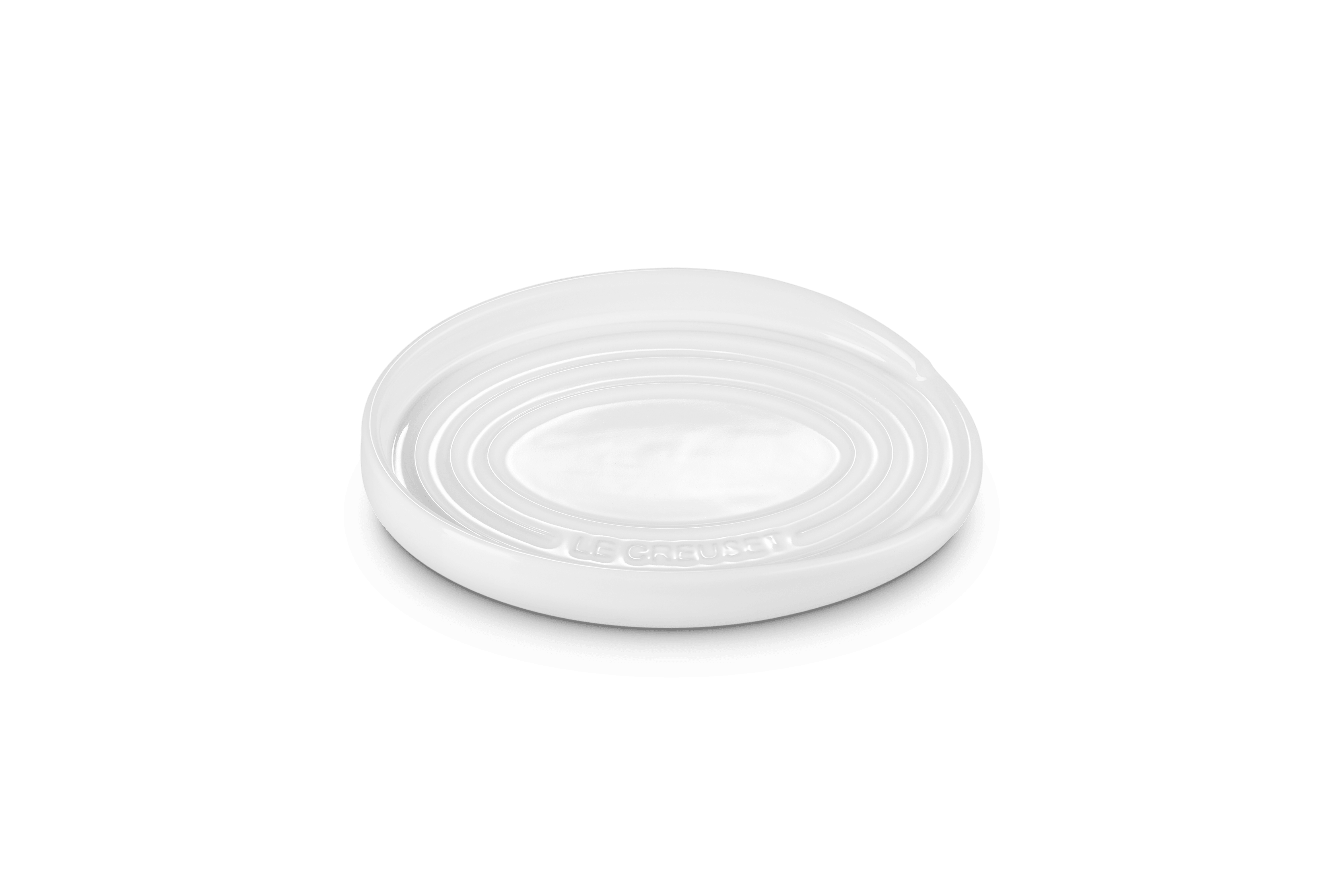 Le Creuset Löffelhalter Oval 'Weiß'