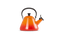 Fluitketel 1,6L Kone Oranjerood van Le Creuset