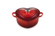 Le Creuset Heart Signature Schmortopf „Kirschrot“ Ø 20 cm / 1,9 l
