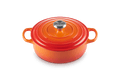 Le Creuset Flache Kasserolle Signature „Orangerot“ ø24cm / 3,1l